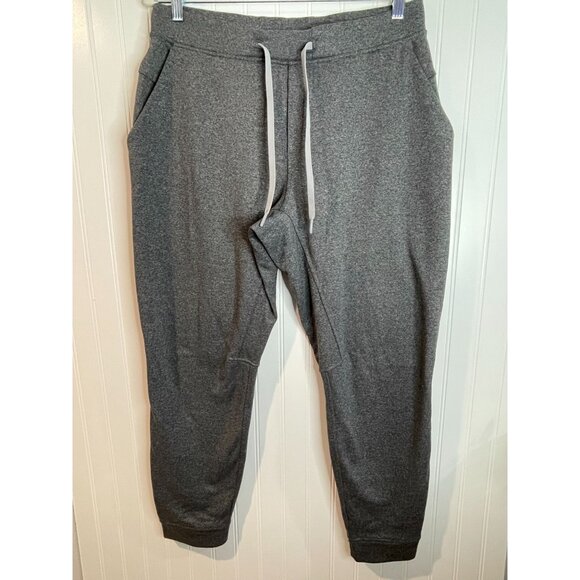 Lululemon Mens Large Heathered Gray Jogger Sweatpants - Picture 5 of 16
